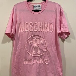 Moschino Pink T-Shirt OS